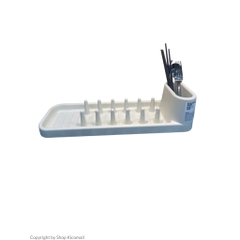 Khay úp cốc, đĩa, thìa đũa 2IN1 thương hiệu Châu Âu