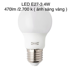 IKEA - Bóng đèn LED SOLHETTA ( các loại đui E14, E27)