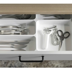 Khay đựng đồ chia ngăn IKEA STODJA kích thước phù hợp với ngăn kéo, phong cách hiện đại