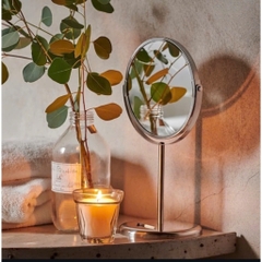 Gương IKEA TRENSUM Gương hai mặt bằng thép không gỉ có chức năng phóng đại