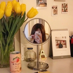 Gương IKEA TRENSUM Gương hai mặt bằng thép không gỉ có chức năng phóng đại