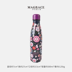Chai giữ nhiệt MAGRACE PARIS, inox 304 dung tích 500 ml