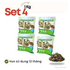 Rong biển trộn cơm ăn liền Bibizan gói túi zip 250g