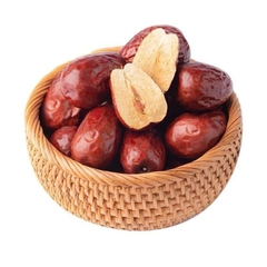 Táo đỏ Hòa Điền -Tân Cương khô tự nhiên trên cây loại đặc biệt túi zip 500g