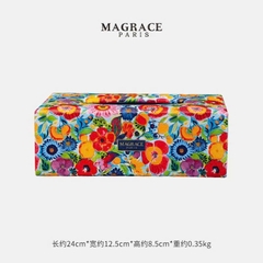 Hộp đựng khăn giấy MAGRACE PARIS hình chữ nhật