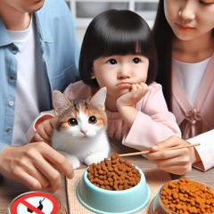 Chọn thức ăn cho mèo: Bí quyết 