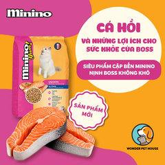Hạt khô Minino Yum 350g Thức ăn cho mèo con và mèo lớn