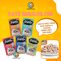 Pate cá ngừ Regalos gói 70g Thái Lan cho mèo