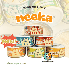 Pate súp gà Neeka 85g cho mèo mọi lứa tuổi