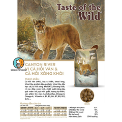 Hạt Taste Of Wild Cho Mèo mọi lứa tuổi