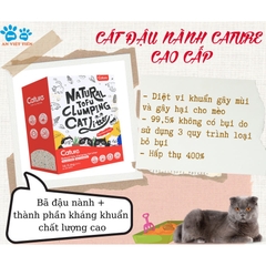 Cát Đậu Nành Cature 6L / 7L - Vón Tốt Khử Mùi Tuyệt Vời