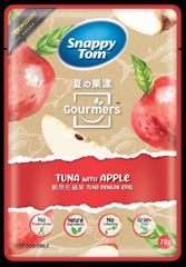 [Chính Hãng] Pate Mèo Snappy Tom Gourmet Series 70g - Cá Ngừ Trái Cây