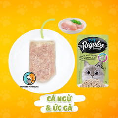 Pate cá ngừ Regalos gói 70g Thái Lan cho mèo