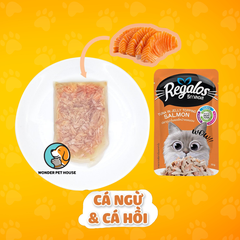 Pate cá ngừ Regalos gói 70g Thái Lan cho mèo