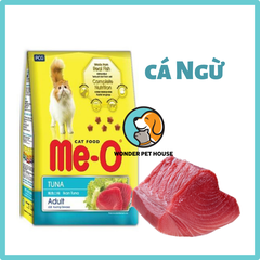 Hạt khô Mèo Me-o Meo vị cá ngừ hải sản cá thu đồ ăn mèo trưởng thành 350g