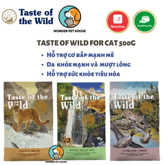 Hạt Taste Of Wild Cho Mèo mọi lứa tuổi