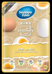 [Chính Hãng] Pate Mèo Snappy Tom Gourmet Series 70g - Cá Ngừ Trái Cây