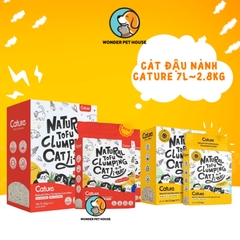 Cát Đậu Nành Cature 6L / 7L - Vón Tốt Khử Mùi Tuyệt Vời