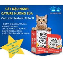 Cát Đậu Nành Cature 6L / 7L - Vón Tốt Khử Mùi Tuyệt Vời