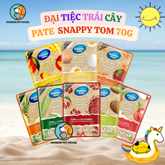 [Chính Hãng] Pate Mèo Snappy Tom Gourmet Series 70g - Cá Ngừ Trái Cây