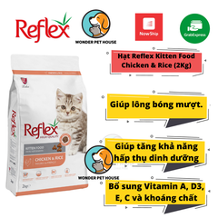 [2KG] Hạt Reflex Kitten Chicken Mèo Con