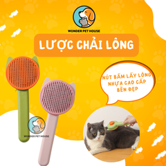 Lược chải lông mẫu TAI MÈO