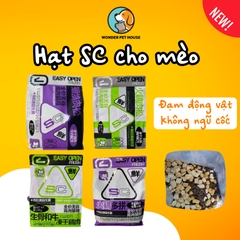 Thức ăn hạt SC cho mèo mọi lứa tuổi topping, chà bông không ngũ cốc - Grain Free - Animal Nutrition