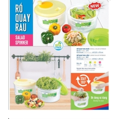 Rổ Quay Rau Duy Tân – Giúp bữa ăn gia đình thêm ngon và sạch