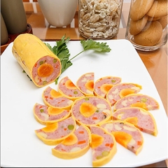 Bộ 2 khuôn làm giò chả Inox cao cấp Loại 0.5kg và 1kg Hàng Chính Hãng