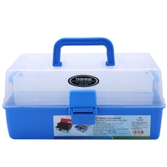 Hộp dụng cụ đa năng 2 tầng Hàng Chính Hãng - GIAO MÀU NGẪU NHIÊN