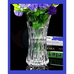 LỌ CẮM HOA THỦY TINH CAO CẤP CAO 25CM, 20 CM (MÀU SẮC HOA VĂN NGẪU NHIÊN)