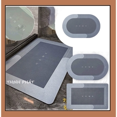 Thảm chùi chân nhà vệ sinh phòng khách phòng bếp siêu thấm nước-GIAO MÀU NGẪU NHIÊN