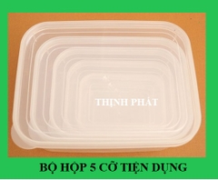 Bộ hộp đựng thực phẩm bầu Song Long Hàng Chính Hãng