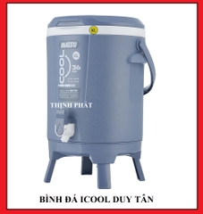 Bình Đá Duy Tân Icool Màu Nhũ 6 Lít (24 x 26 x 29 cm) - CÓ THỂ CHỌN MÀU