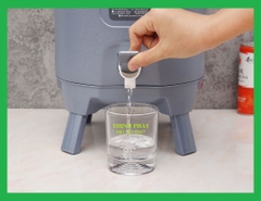 Bình Đá Duy Tân Icool Màu Nhũ 6 Lít (24 x 26 x 29 cm) - CÓ THỂ CHỌN MÀU