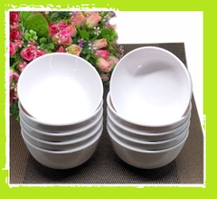 Bộ 10 CHÉN NHỰA MELAMINE TRẮNG CAO CẤP HÀNG CHÍNH HÃNG