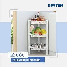 Kệ góc nhựa Duy Tân 3 tầng/ 4 tầng Hàng Chính Hãng - GIAO MÀU NGẨU NHIÊN