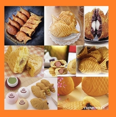 Khuôn Làm Bánh Cá Nướng Taiyaki Nhật Bản Chống Dính Cao Cấp Size Lớn Hàng Chính Hãng