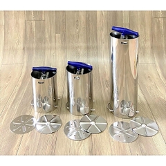 Bộ 2 khuôn làm giò chả Inox cao cấp Loại 0.5kg và 1kg Hàng Chính Hãng