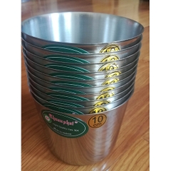 Ly Làm Đá INOX 304 (10 Cái) Size 7 - 8 - 9 - 10 (cm) - Hàng Việt Nam Sản Xuất