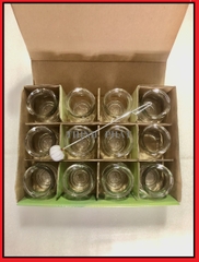 Combo 12 ống giác hơi thủy tinh cao cấp Hàng Chính Hãng