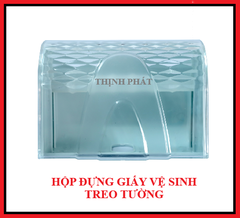 HỘP ĐỰNG GIẤY VỆ SINH gắn tường - Giao màu ngẫu nhiên