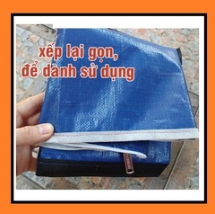 ĐỦ SIZE - Túi bạt, túi dứa có dây kéo đựng đồ, quai xách chắc chắn