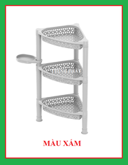 Kệ góc nhựa Duy Tân 3 tầng/ 4 tầng Hàng Chính Hãng - GIAO MÀU NGẨU NHIÊN