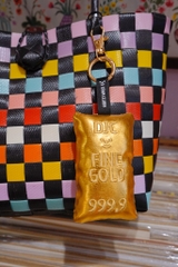 Móc chìa khóa Dính thỏi vàng