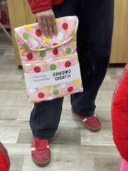 Polka Dot Party - Pink Túi đựng laptop 15 -16 inch ngăn phụ Chichies