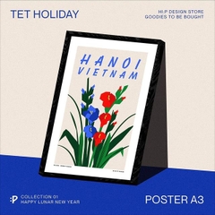 Tranh Hi:pieces hoa nền trắng hanoi vietnam
