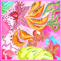 Tranh Ly Vu Autumn Garden no.1 A4 / Vuông nhỏ