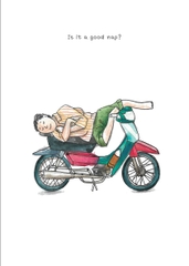 Tranh Haru Craft A5 Is it a good nap?