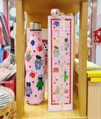 Bình nước mèo hồng Líu Lô 750ml